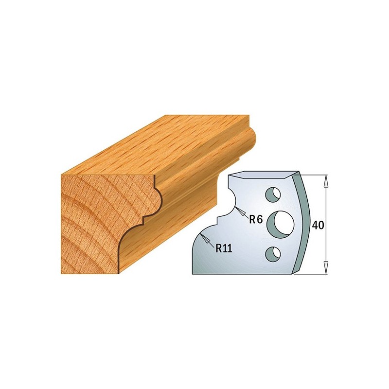 Coltelli sagomat 690.111 Limitatori 691.111